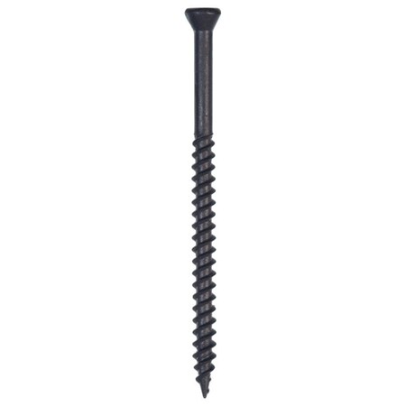 Hillman No.6 x 1.62 in. Square Flat Head Black Phosphate Steel Trim Screws, 75PK 5000551